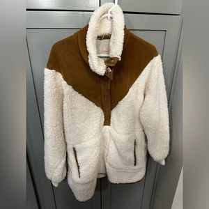 Free People Fall to Rise Fleece XS Vintage Bronze Combo